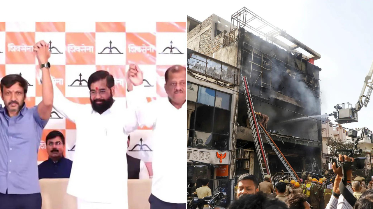 Evening news wrap: 6 rebel Uddhav MPs join Shinde's Shiv Sena; 15 killed in Lucknow fire tragedy & more