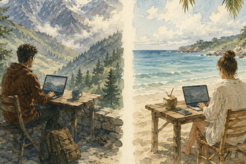 From office towers to open skies: How India’s digital nomads are changing the way we work