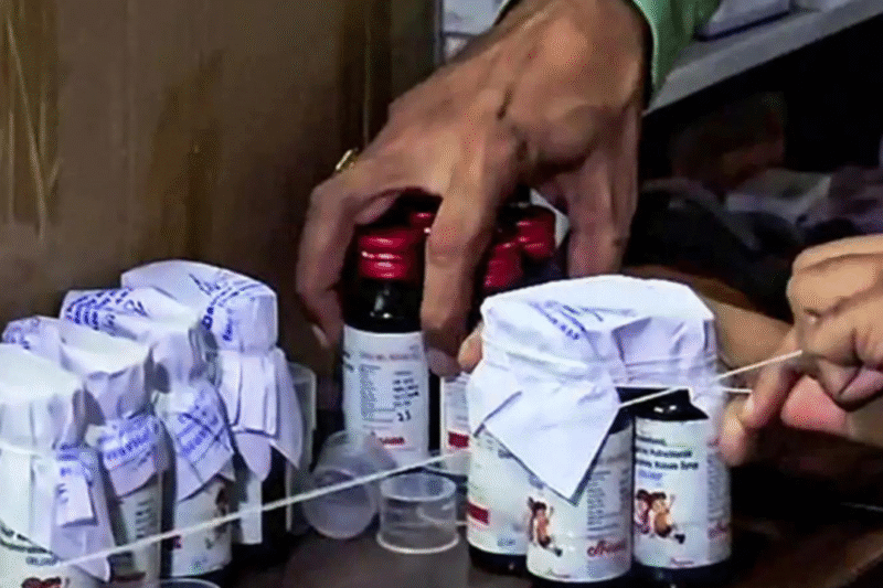 Government: No cough syrup sale sans prescription