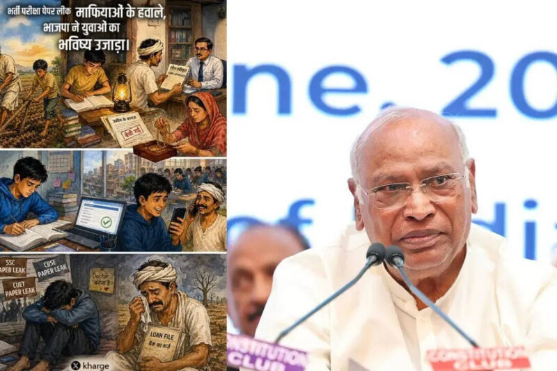 'Govt covering up failures': Kharge targets PM Modi over Telegram ban for re-NEET