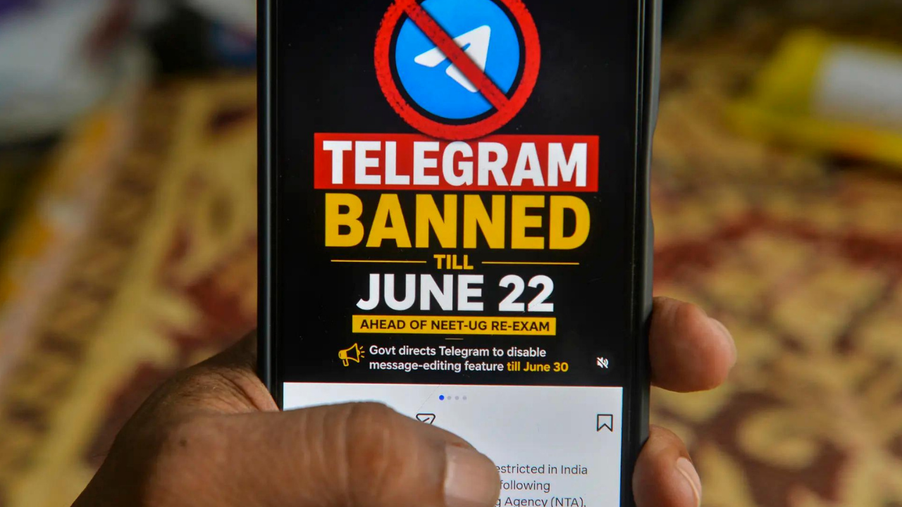 'How can rights of 150 million users be curtailed': Delhi HC questions Centre over Telegram ban for NEET retest