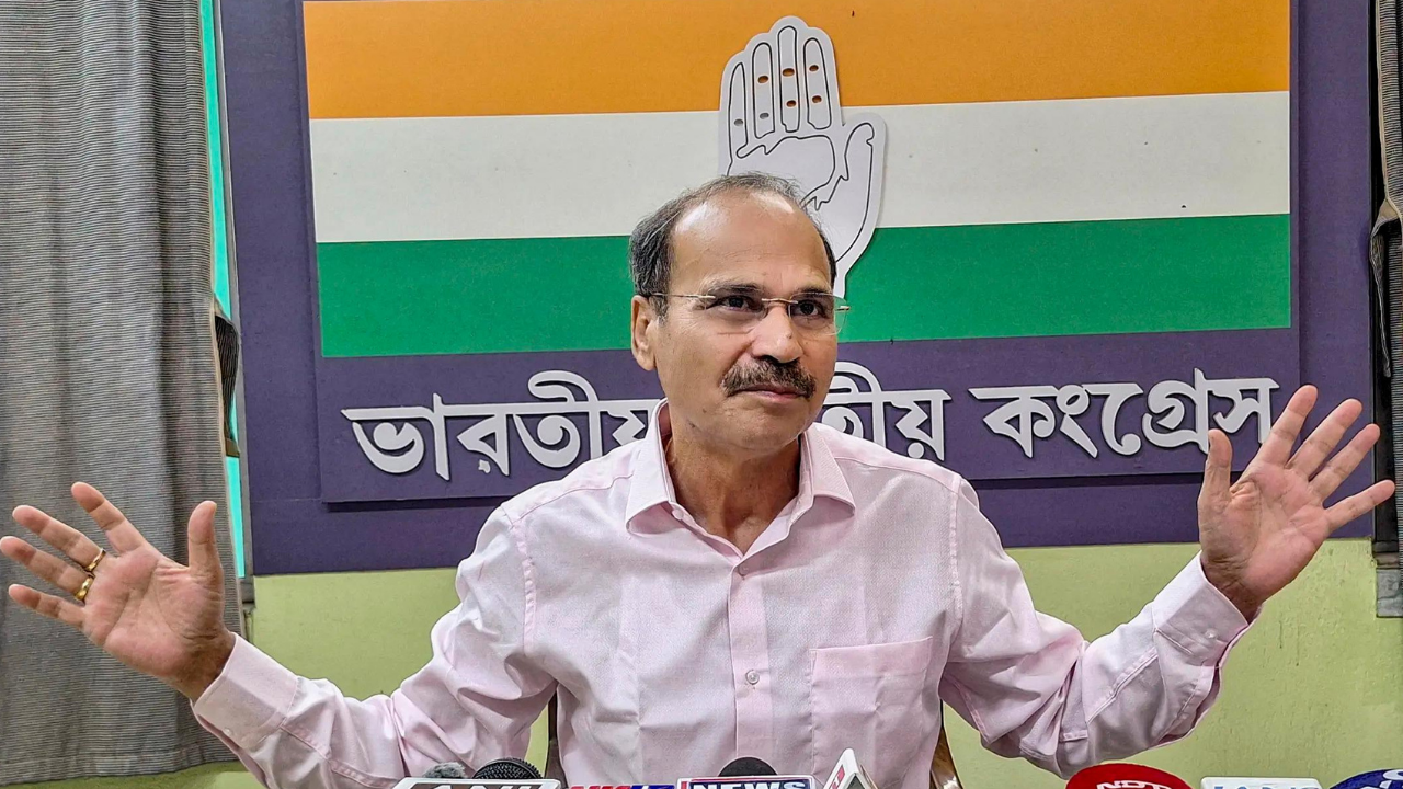 'Not just people, even Bangladeshi parties are infiltrating': Adhir Ranjan's swipe at Amit Shah amid TMC crisis