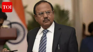 NSA Ajit Doval holds talks with Iran's top security official amid Middle East tensions