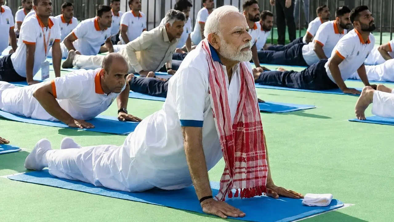 PM to lead global yoga day event in Kolkata