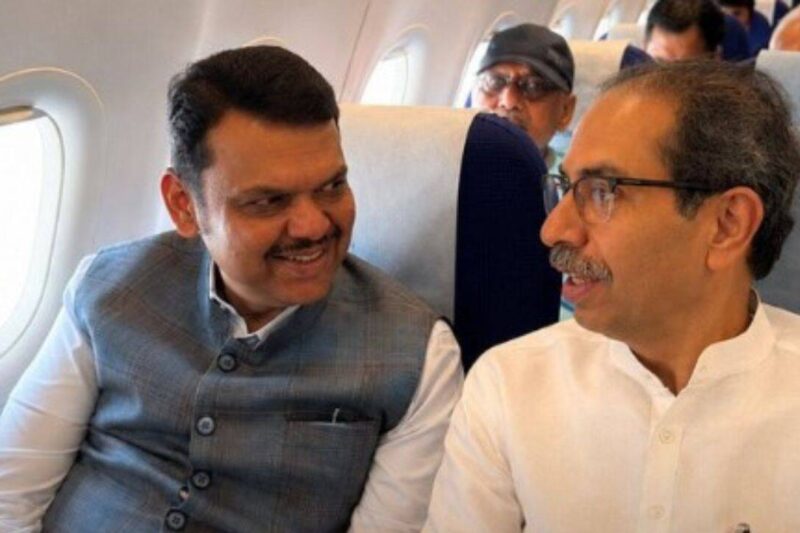 'Political rivals, not enemies': BJP plays down Fadnavis, Uddhav travelling on same flight