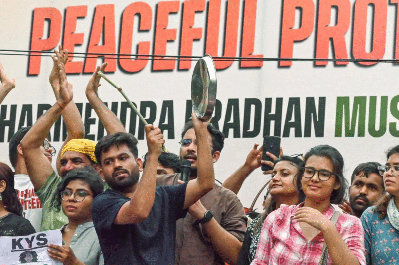 'Restore water supply immediately': CJP founder Abhijeet Dipke appeals as protesters spend second night at Jantar Mantar