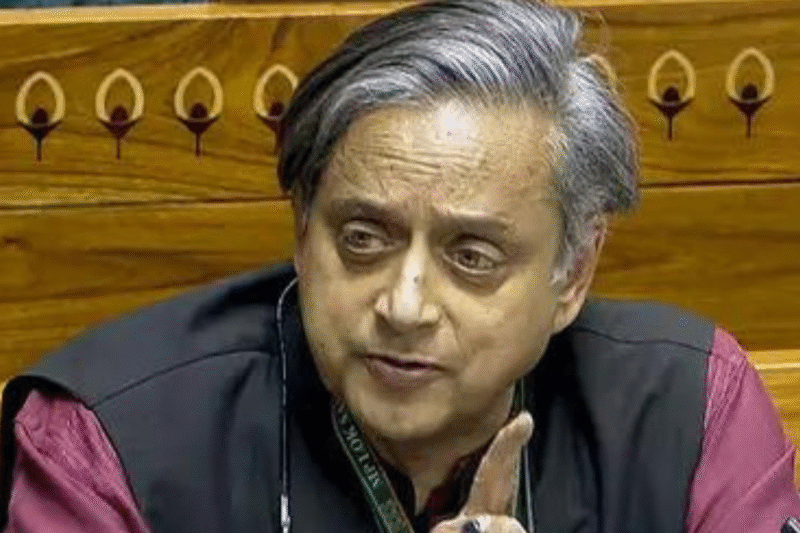 Shashi Tharoor’s praise for PM Modi sparks political slugfest