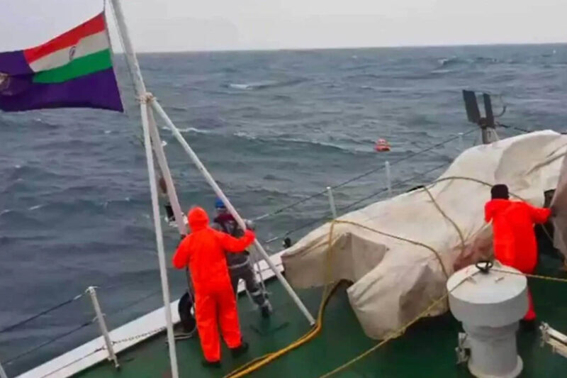 Watch: Coast Guard rescues 6 fishermen in overnight operation off Mangaluru coast