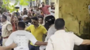 Watch: Eggs thrown at ex-Bengal minister Udayan Guha, latest TMC leader to face attack