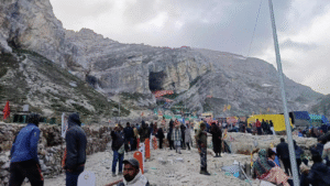 12k pilgrims visit Amarnath; 3rd batch of 4.8k leave for ice Shivling darshan