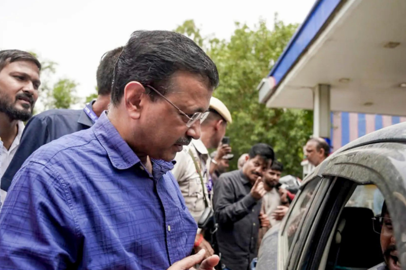 Kejriwal visits Delhi petrol pump, service station to hear consumers’ E20 fuel concerns