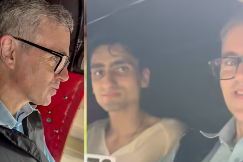 Omar Abdullah ‘flees’ Jantar Mantar in auto, says CJP supporters followed him