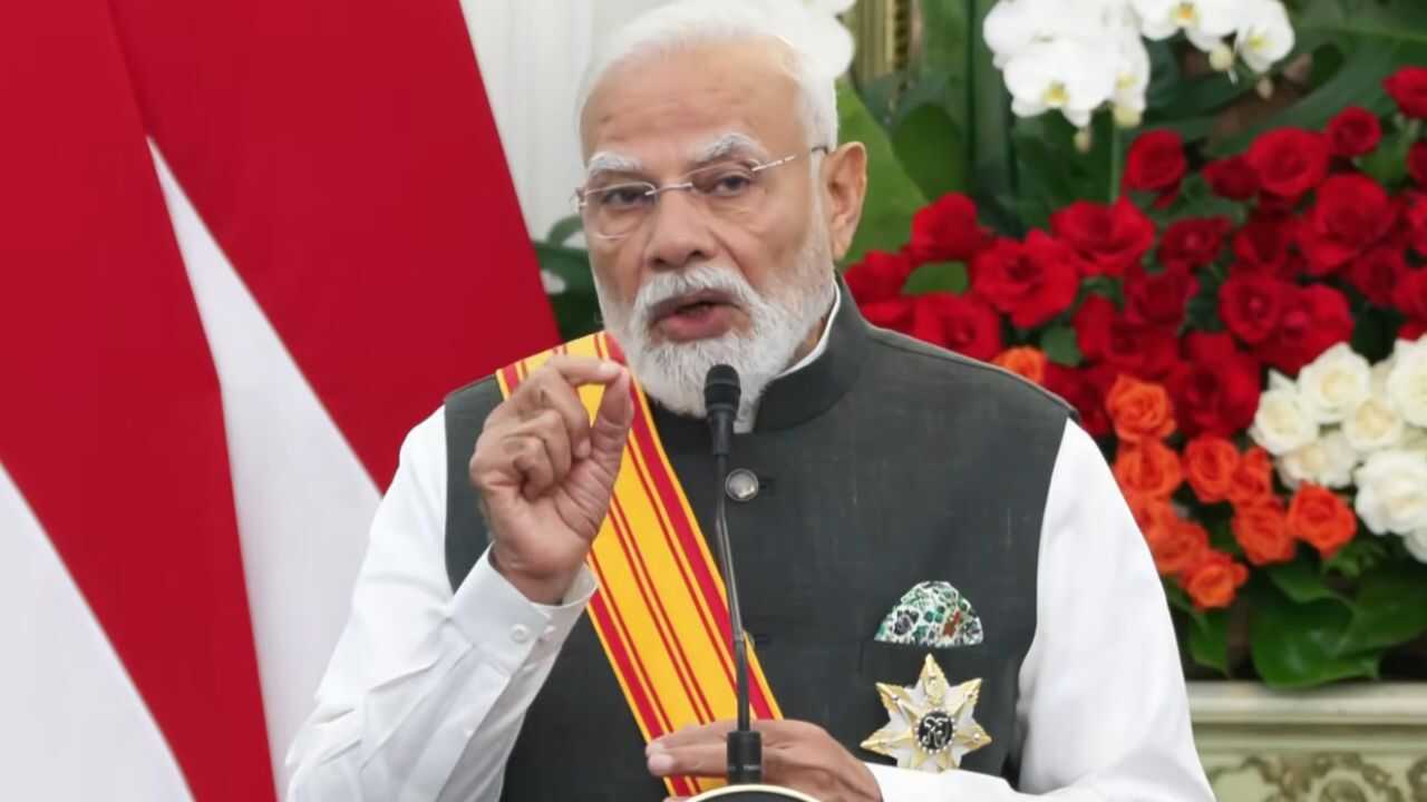 PM Modi conferred with Indonesia's highest honour during his 2-day state visit
