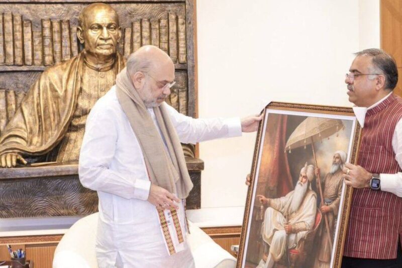 Tarun Chugh meets Amit Shah days after taking oath as Rajya Sabha MP, flags Punjab’s law and order crisis
