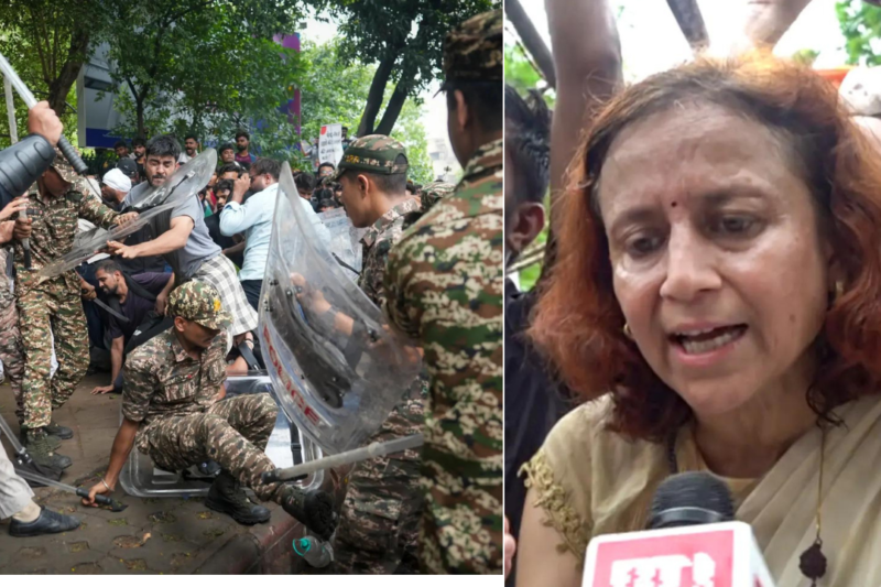Wangchuk’s wife ‘assaulted’, 12-yr-old girl’s ‘head broken’: CJP alleges police brutality against protesters